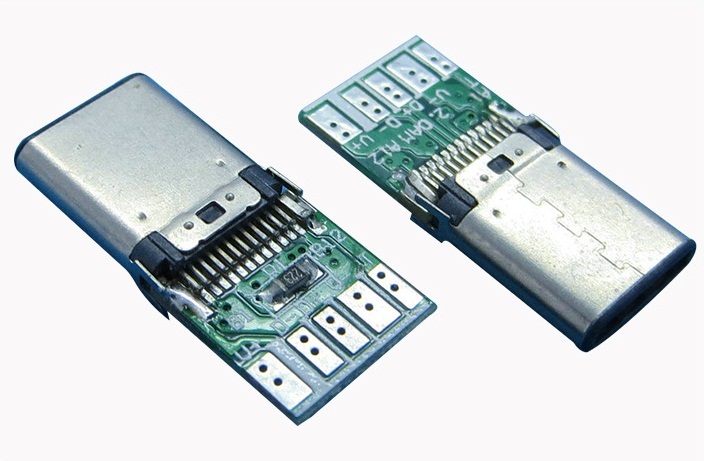 Type-C3.1连接器 夹板带PCB）