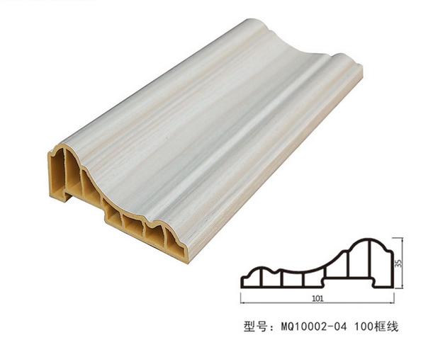 广东竹木纤维集成墙板线条-100框线