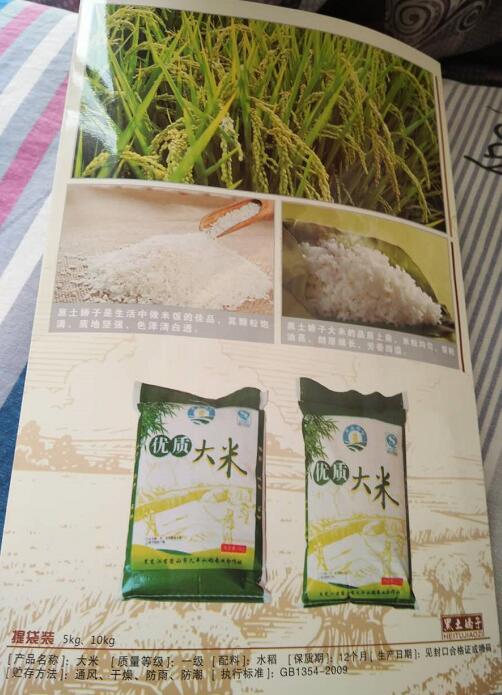 密山市水稻种植合作社 优质绿色大米袋装5kg10kg