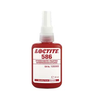 乐泰LOCTITE 586管螺纹胶 不锈钢直螺纹管道厌氧密封胶水 乐泰586gluediy