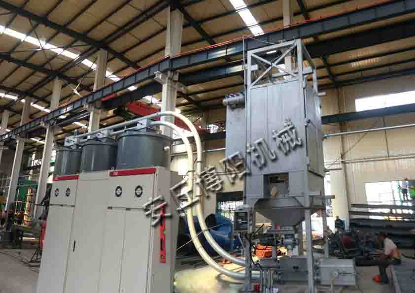 山东厂家专业生产环保型碳铵吨包卸料机
