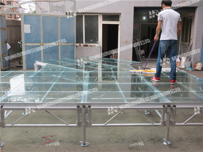 供应杭州玻璃舞台，透明舞台，玻璃舞台厂家