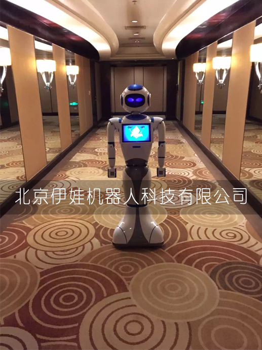 厂家直供酒店前台业务咨询机器人,艾娃机器人EVA-02