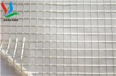 PVC透明夹网布 PVC网格布 箱包布