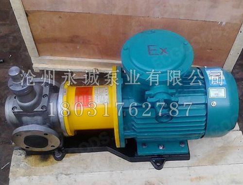 YCB圆弧齿轮泵,豆腐渣泵永诚泵业齿轮泵描述
