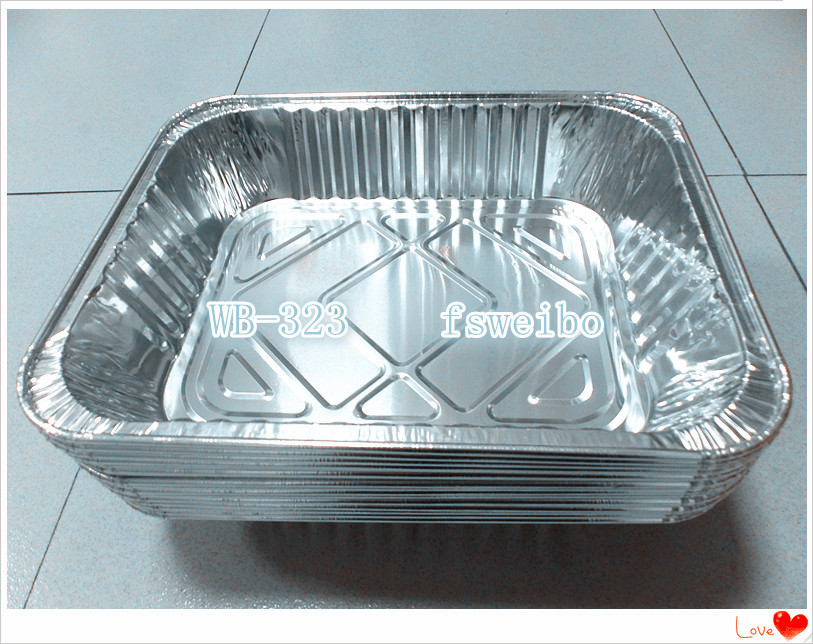 WB-184意粉铝箔餐盒 焗饭快餐盒