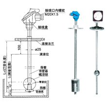 磁性浮球液位计，变送器