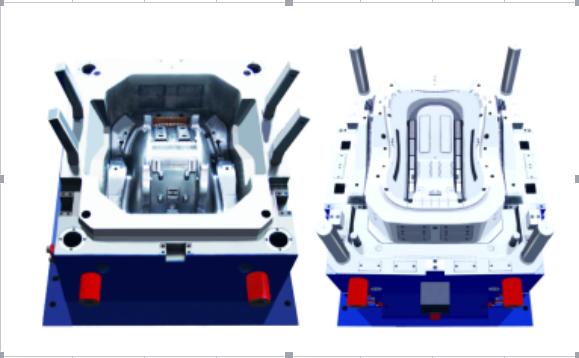 汽车椅背注塑模具