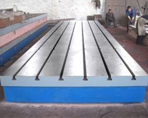 铸铁T型槽平板价格 T型槽平台厂家定制T型槽平板