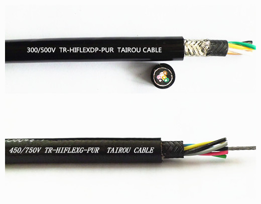 高柔性拖链PUR控制电缆