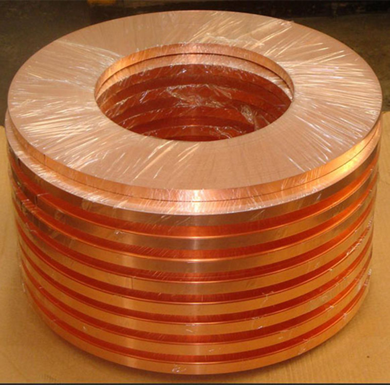 洛铜铜带 进口TU2无氧铜带 铜箔 导电紫铜带 电缆紫铜带