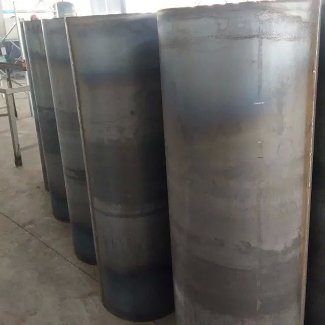厂家直销碳钢风管江苏通风工程公司圆形排风管 碳钢焊接滚圆风管