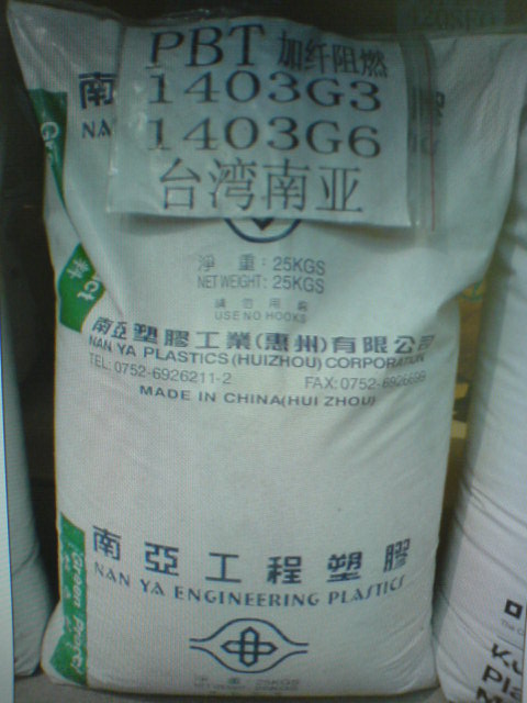 供应PBT中国台湾南亚1403G3玻纤增强防火V0抗热变形佳PBT,1403G3塑料物性
