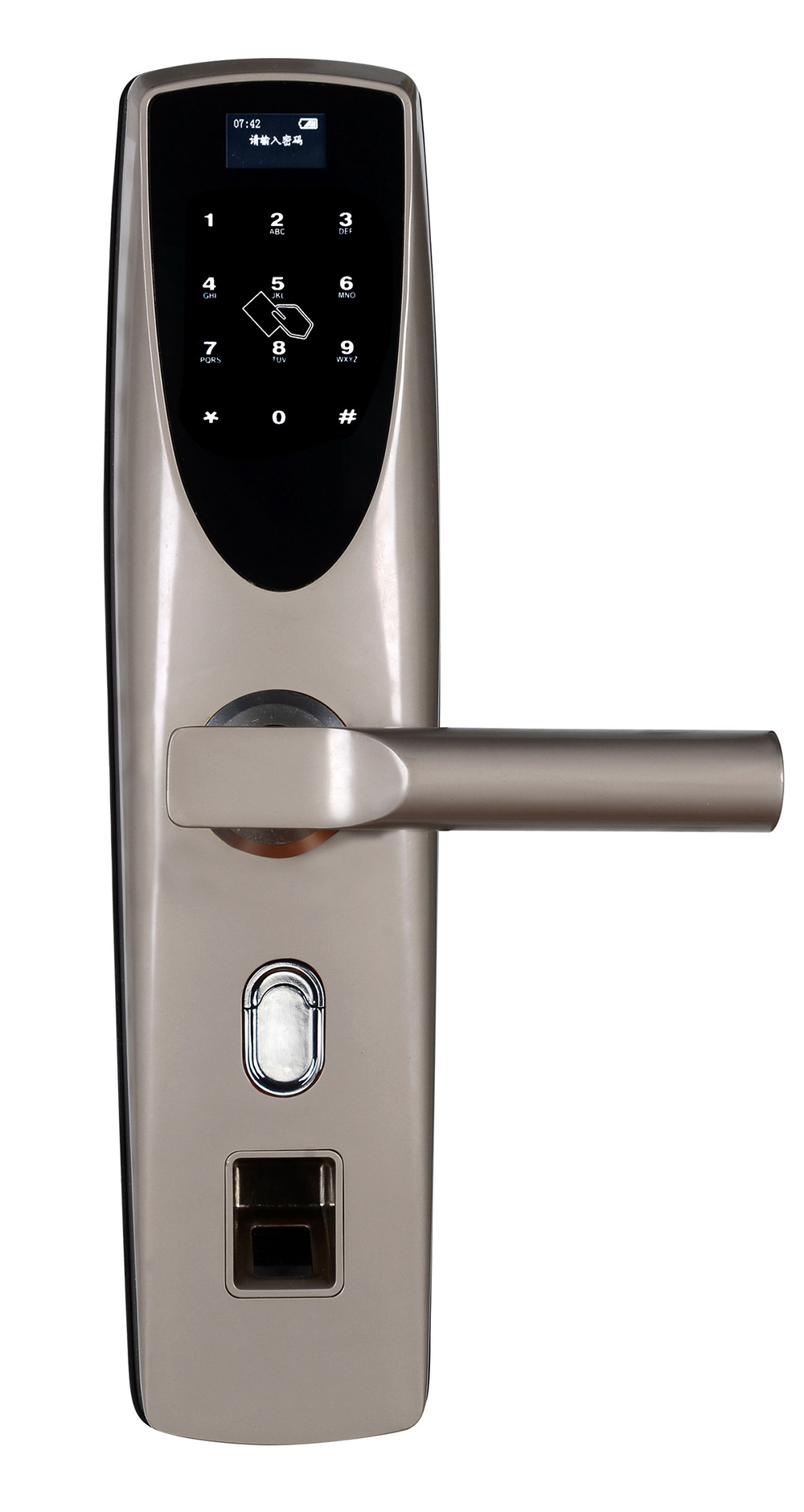 pw606密码门锁，智能公寓门锁，使门锁可以上网