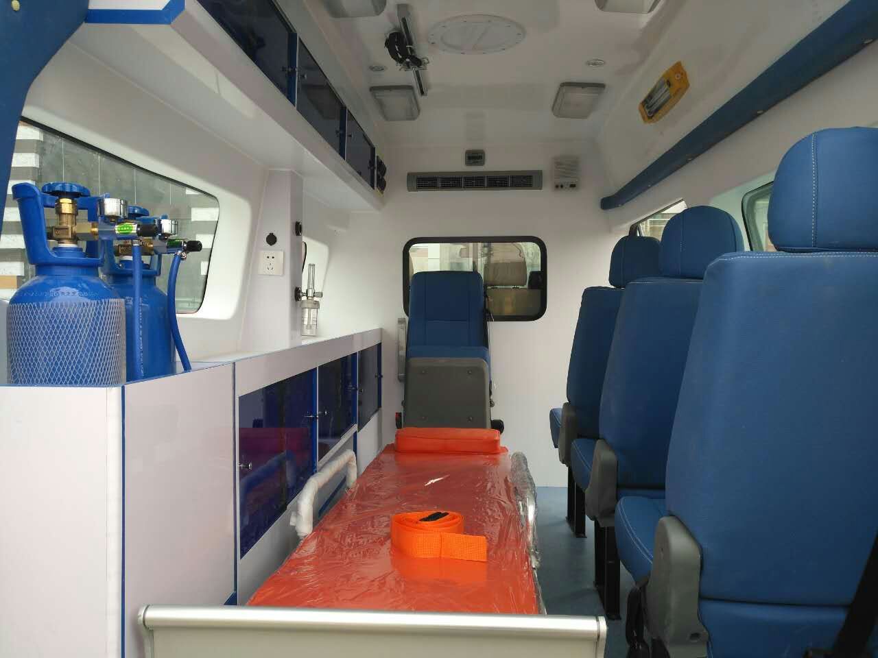 医疗救护车 福特V348全顺新世代短轴医疗救护车