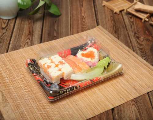 日本寿司盒厂家直销-日本寿司盒-一次性日式便当寿司盒