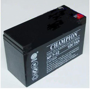 冠军蓄电池12V12AH UPS电源 冠军电瓶NP12-12