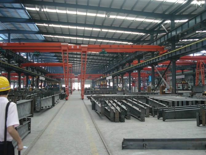 长春市钢结构公司，加工H型钢轻钢结构生产