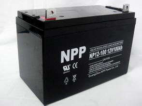 供应耐普NPP全系列蓄电池 耐普NP12-100 12V100AH铅酸免维护蓄电池