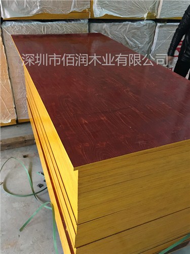 广东惠州建筑涂胶木板 建筑胶合板 1830*915mm