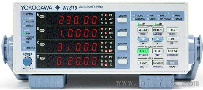 WT310系列的数字功率计性能**、可靠性高，值得信赖