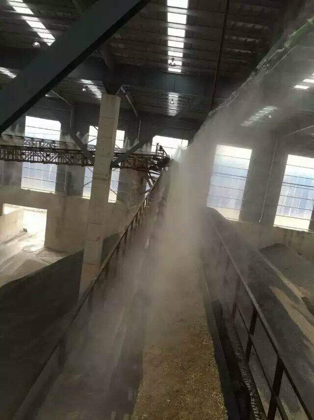 喷雾降尘设备在铜川咸阳拆迁工地的应用