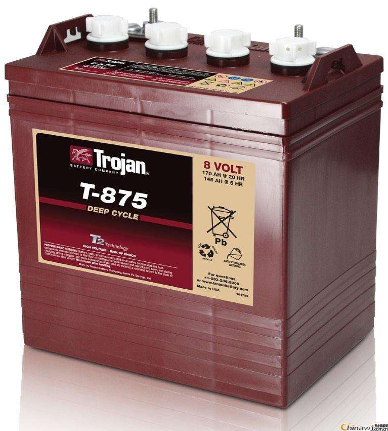 美国）Trojan邱健蓄电池T-875