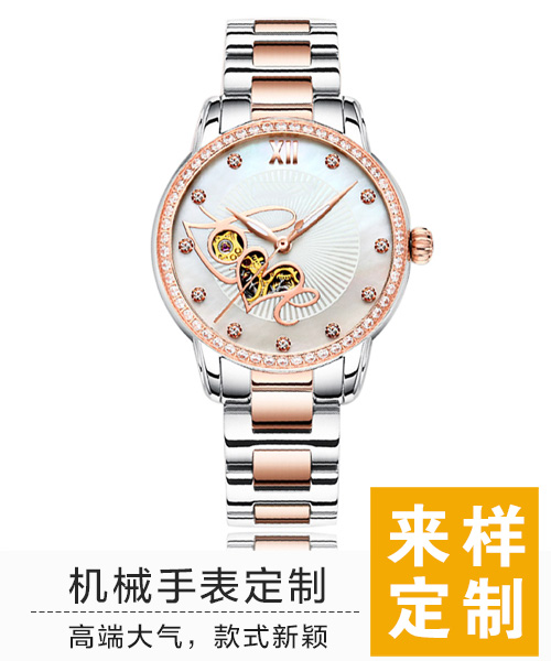深圳本地厂家定制对接陶瓷手表批量需求 稳达时钟表
