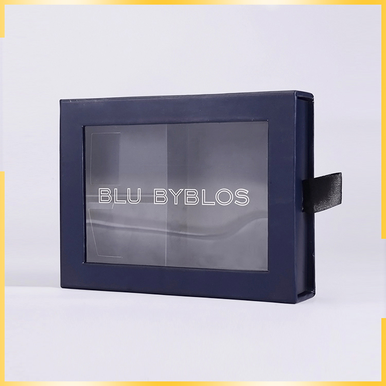 厂家批发定制PVC开窗包装盒食品盒首饰盒电子产品包装盒