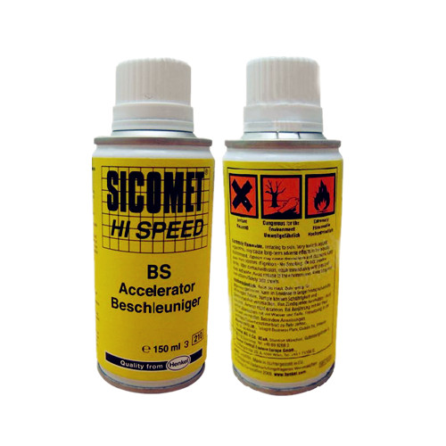 汉高 Hi speed胶水 耐高温瞬干胶 Sicomet Hi speed BS促进剂配套gluediy