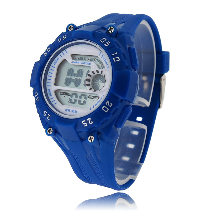 广东手表定制厂家供应电子手表塑胶运动手表-稳达时