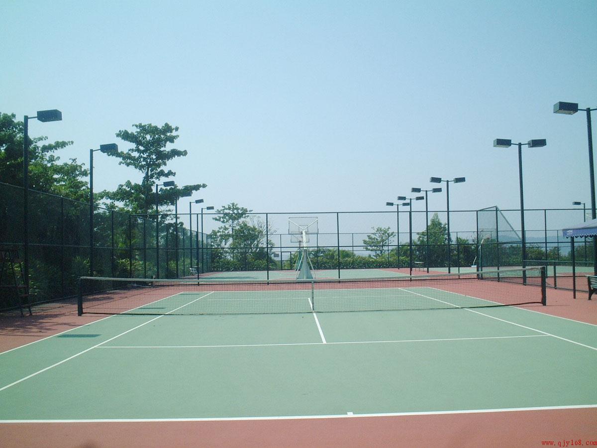 房山网球场场地基础，网球场施工说明