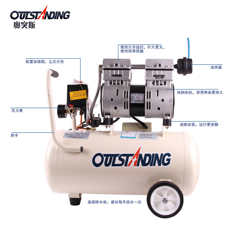 上海厂家供应空气压缩机，适合洗车店、工厂车间使用