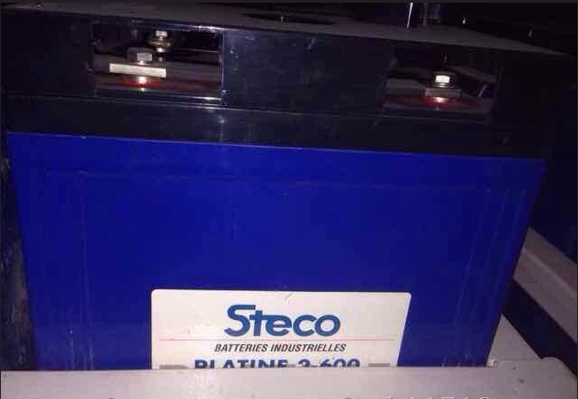 巴彦淖尔法国STECO蓄电池12V180AH蓄电池厂家直销