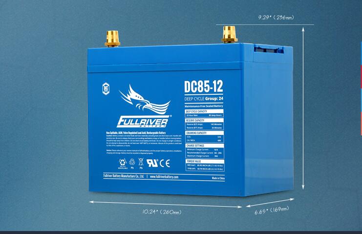 开封丰江FULLRIVER蓄电池DC180-8 8V180AH蓄电池工业蓄电池