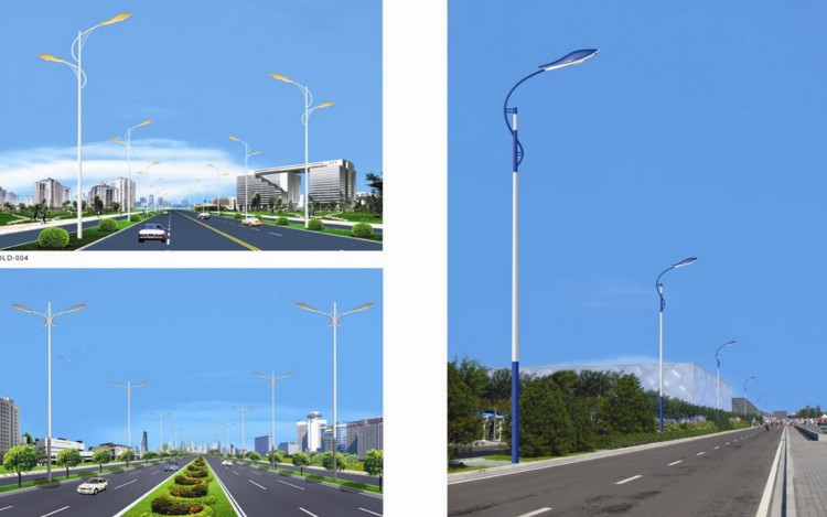 江苏弘光照明公司生产7米150W道路灯户外防水灯