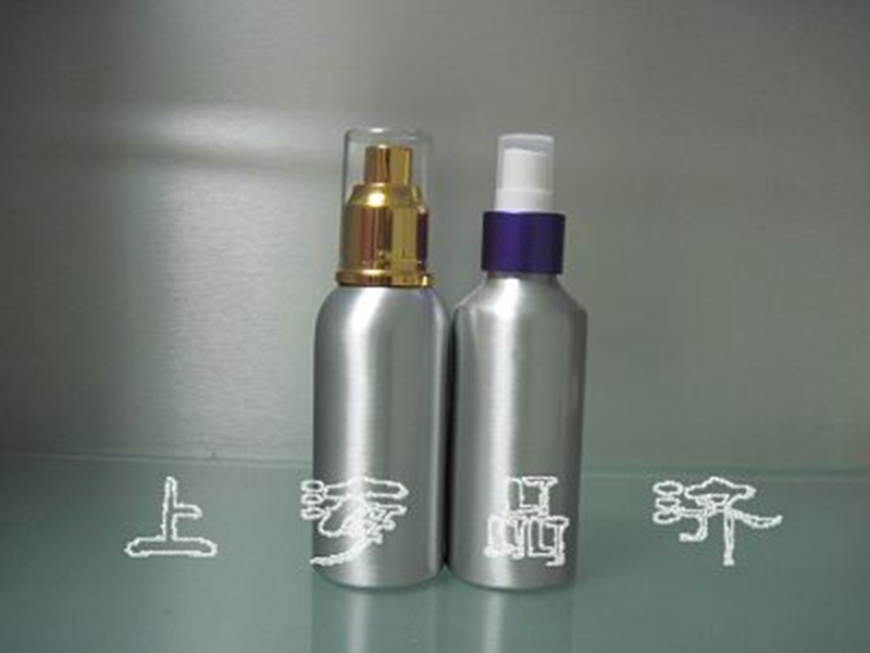 厂家专业生产销售120ML的化妆品铝瓶，金属包装容器，喷雾铝