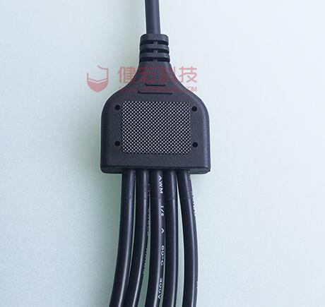 广东LED路灯电源防水线电源插头线电线公母插头专业制造商