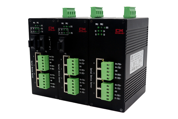 讯记4路RS-485串口服务器工业串口服务器