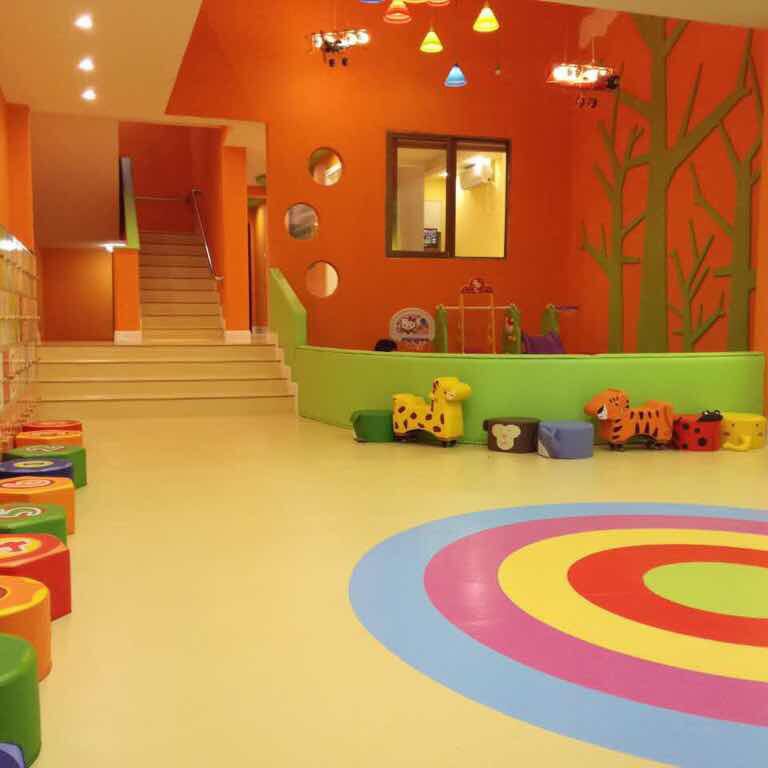 幼儿园**的PVC卷材地板，PVC地板，LG地板