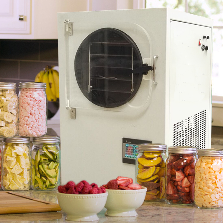 小型食品冻干机,水果冻干机,果蔬真空冷冻干燥机