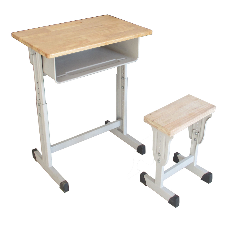 学生课桌椅钢木优质课桌凳