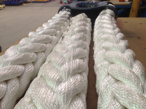 厂家直销42mm丙纶缆绳 船用丙纶长丝缆绳