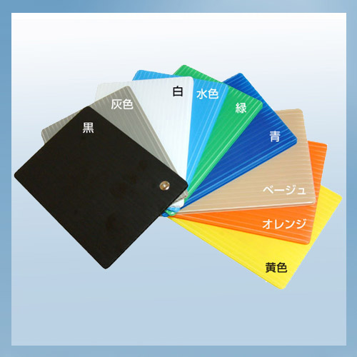 钙塑板生产配色要求