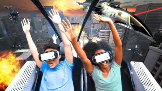 华堂科技-VR虚拟过山车，多媒体互动娱乐体验项目
