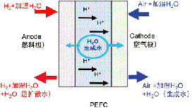 PEFC燃料电池水平衡测试系统