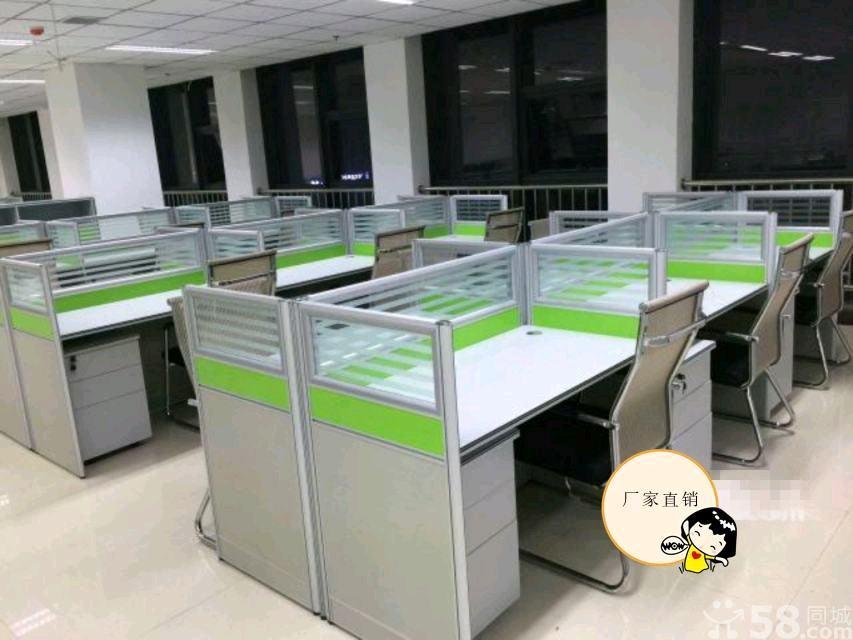 天津地区工位桌一对一培训桌钢架办公桌定制