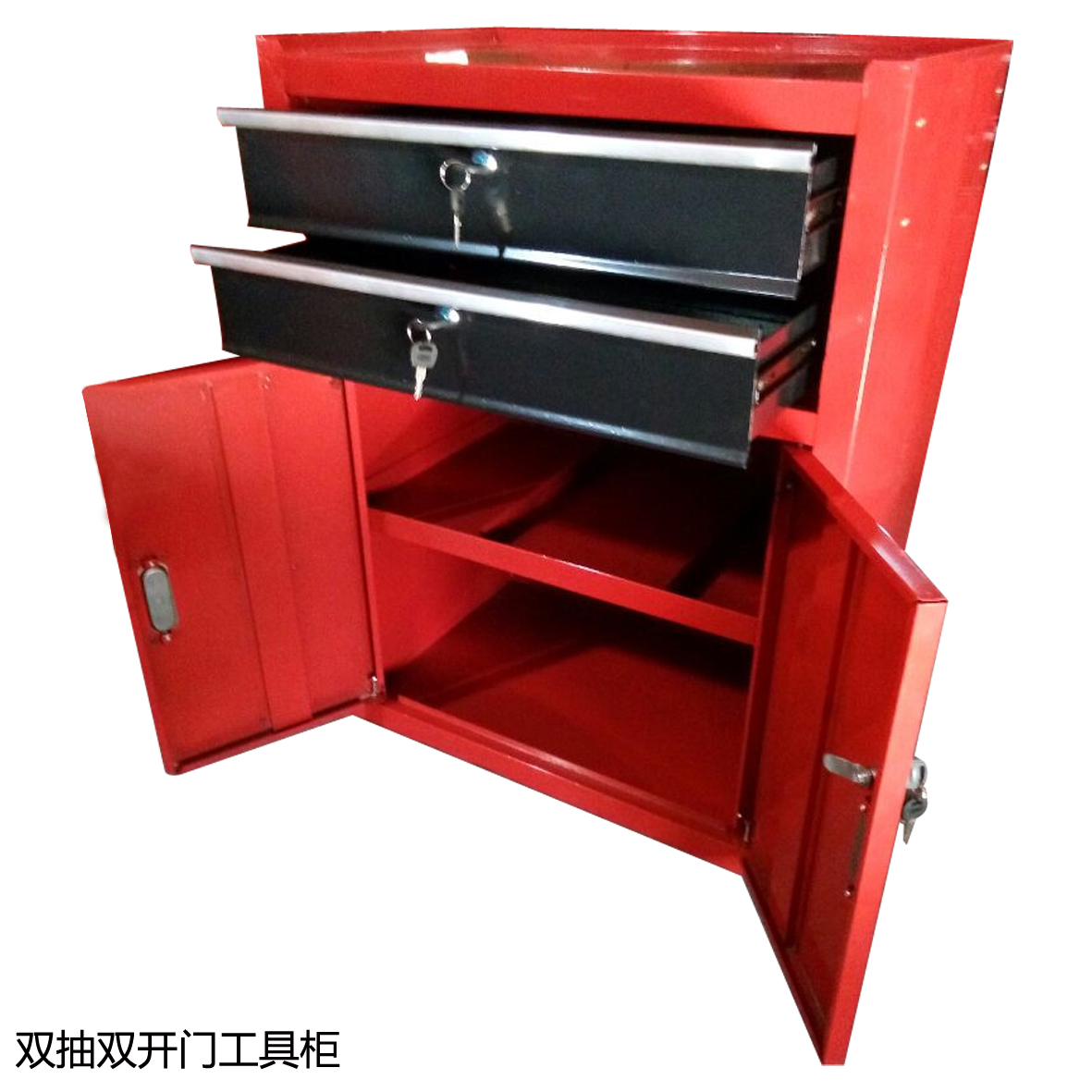 青岛工具橱价格 冷轧板工具柜图片 可用于仓库存放 工具整理