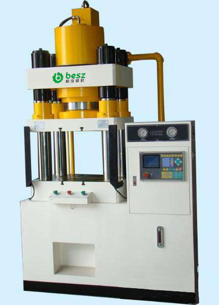 专业生产销售高精度伺服四柱液压机 可非标定制 质量稳定可靠