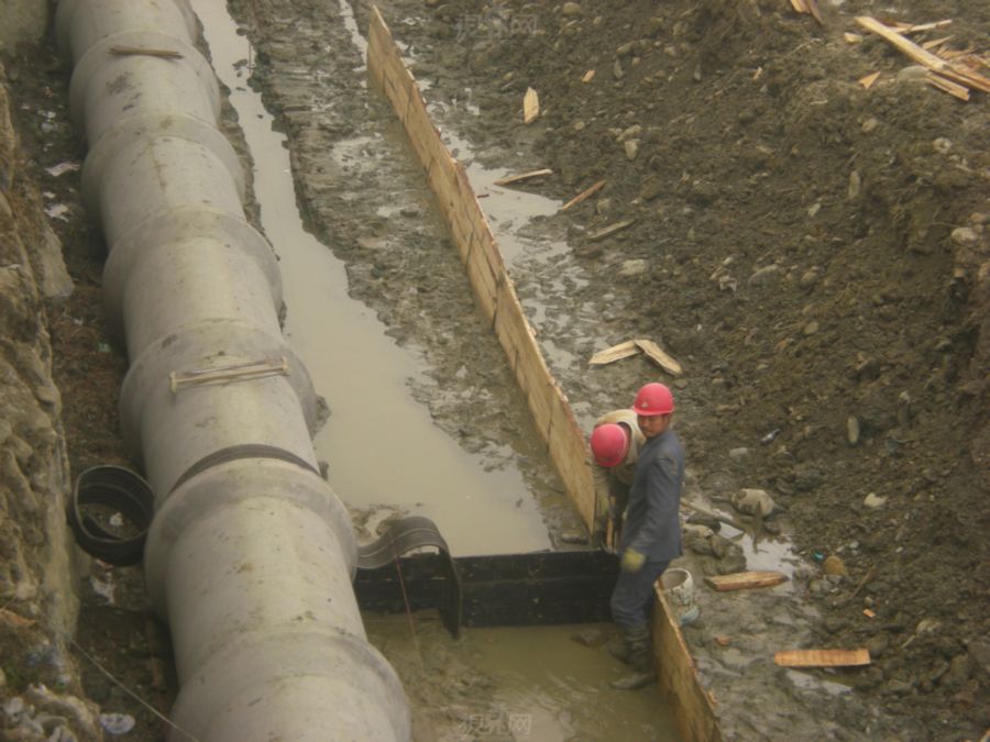 排污管道沟槽开挖，排污管道施工方案